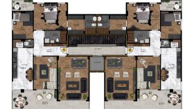 AutoCAD'de tefriş planları