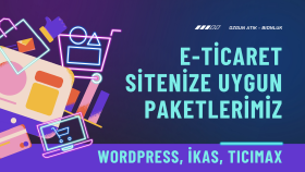 wordpress,ikas veya tcimax ile e-ticaret sitenizi hazırlarım