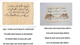 Osmanlıca Matbu ve okunaklı el yazması metinleri çeviririm