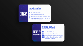 MEP Otomasyon Kartvizit Tasarımı