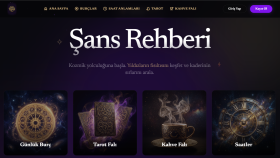Şans Rehberi - Web Platformu