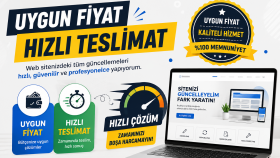 web sitenizde istediğiniz güncellemeleri yaparım