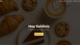 CafeMia - Qr Menu- Masa Bazlı Sipariş - Kullanıcı Paneli 