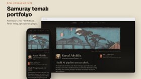 sana özel sıfırdan kodlanmış bir web sitesi yaparım