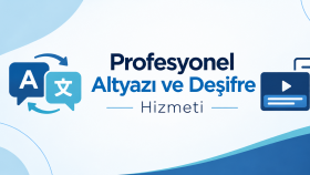 videolarınızı profesyonel altyazı ve deşifre yapabilirim