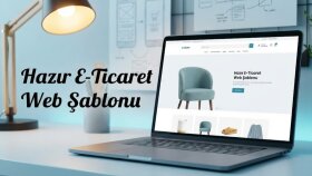 admin panelli hazır HTML5 e-ticaret şablonu sağlarım