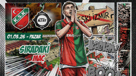 Karşıyaka - Altay Comic Match Day Tasarımı