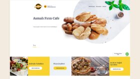 Fırın & Cafe WordPress Web Sitesi