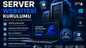 profesyonel server ve web sitesi kurulumu yaparım