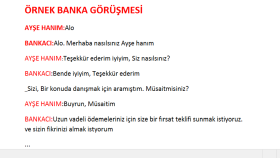 İş örneğim