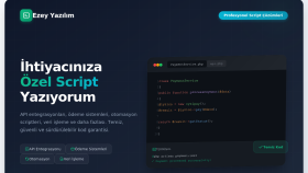 ihtiyacınıza özel PHP ve Laravel scriptleri yazıyorum