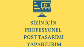 sosyal medya hesaplarınız için post tasarımı yapabilirim