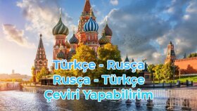 Ben Rusça-Türkçe Türkçe-Rusça Çeviri yapabilirim.