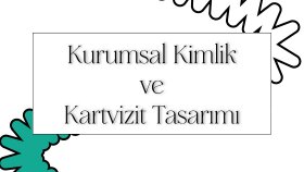 kişisel ve kurumsal kartvizit tasarımı yapıyorum