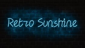 Retro Sunshine Neon