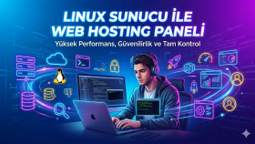 sana Linux sunucu ile sınırsız web hosting paneli kuruyorum