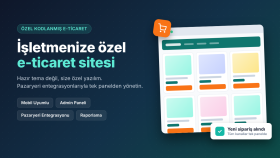 pazaryeri entegrasyonlu özel e-ticaret sitesi yaparım