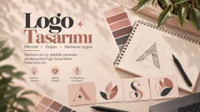 markanız için modern ve özgün logo tasarlarım