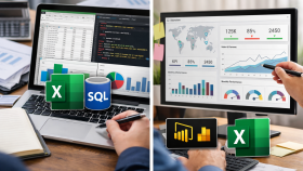 Excel PowerBI dashboard veri görselleştirme hazırlayabilirim