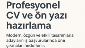 modern ve dikkat çekici CV tasarımı yaparım