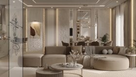 3D İç Mekan Görselleştirme_Yaşama Alanı