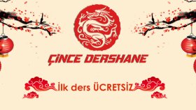Çince Dershane instagram post tasarımı