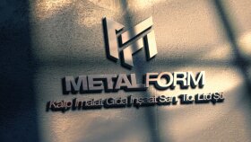 Metal Form Konsept Logo Tasarımlarım