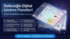 modern web admin panelleri geliştiririm