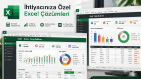 profesyonel Excel dosyaları hazırlıyorum