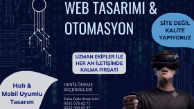 işletmeniz için otomasyon destekli web sitesi hazırlarım