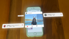 Instagram Hologram - Efekt