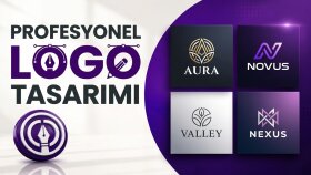 markanıza özel minimal ve vektörel logo tasarlarım