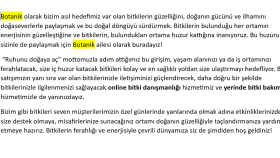 Bionluk Müşterim için Hakkımızda Yazısı