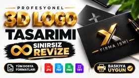 profesyonel 3d logo tasarımı yapıyorum