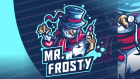 Mr. Frosty Takımı Logo Çalışması