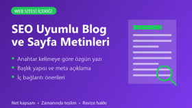 SEO uyumlu blog ve web sitesi içeriği yazarım
