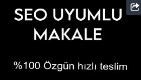 SEO Uyumlu Blog Yazısı Örneği | %100 Özgün + Anahtar Kelime Analizi