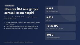 Otonom İHA için gerçek zamanlı nesne tespiti (YOLOv11)