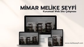 Mimar Melike Seyfi Web Site Tasarımı