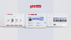 YDS.net arayüz tasarımı