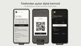 QR kodlu dijital kartvizit ve link sayfası hazırlarım