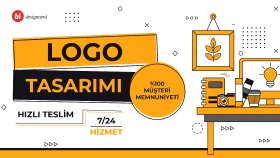 hayal ettiğiniz özgün logoyu profesyonelce tasarlarım