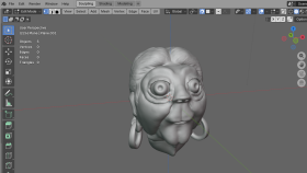 Ben blender ile 3d modelleme ve baskı tasarımı yaparım