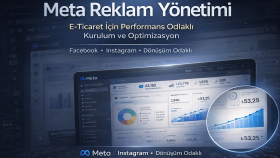Meta reklamlarınızı satış odaklı şekilde yönetirim