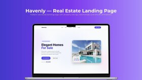 Modern Emlak Landing Page | Next.js & Tailwind CSS
