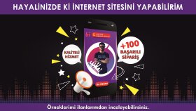 hayalinizdeki internet sitesini yapabilirim