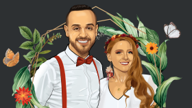 Davetiye Çizimi Örneğim