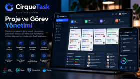 CirqueTask | SaaS Proje ve Görev Yönetim Platformu
