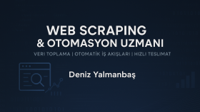 veri çekme, filtreleme ve analiz uygulamaları geliştiriyorum