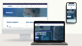 Diş Hekimi Web Sitesi (Çok Dilli)